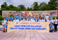 Chi bộ Trường ĐH Công nghệ Thông tin tổ chức hành trình về nguồn tại Khu di tích Trung ương Cục miền Nam
